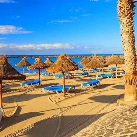 Top Floor, Sea View, Huge Terrace, Heated Pool, Garage Лос-Крістіанос Екстер'єр фото