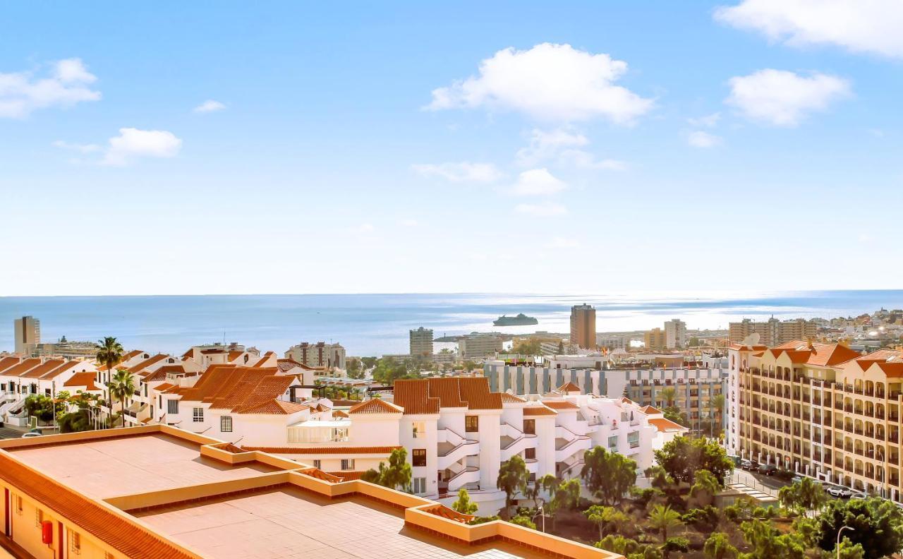 Top Floor, Sea View, Huge Terrace, Heated Pool, Garage Лос-Крістіанос Екстер'єр фото